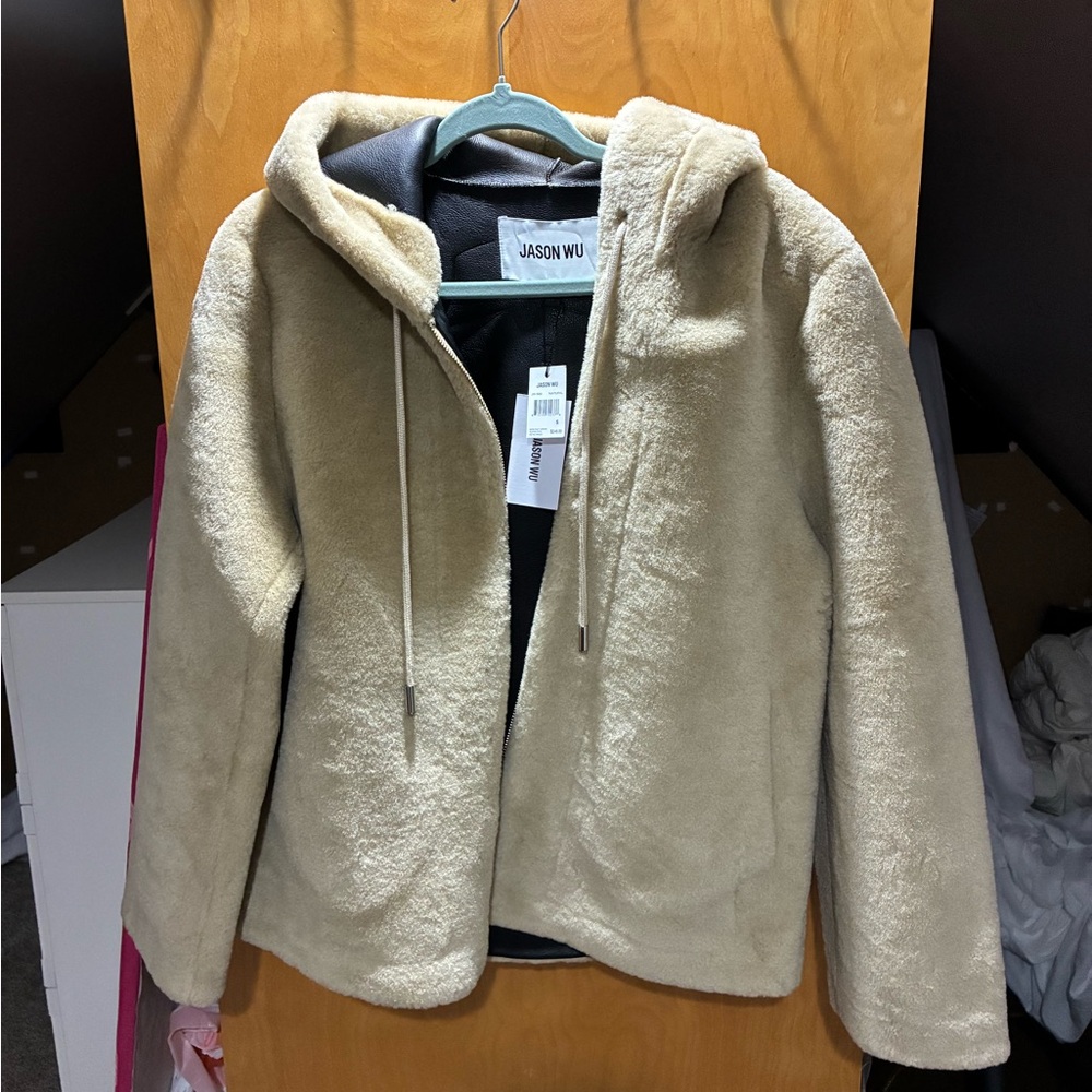 Jason Wu Natural/Tan Hooded Jacket